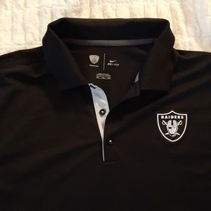 Nike Shirts - NFL Raiders Nike Dri-Fit Polo Nike Shirts - NFL Raiders Nike Dri-Fit Polo